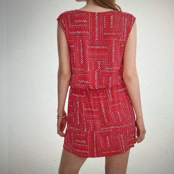 Southern Tide Gameday Varsity Capped Sleeves Elastic Waist Dress Size Sm… - Picture 2 of 6